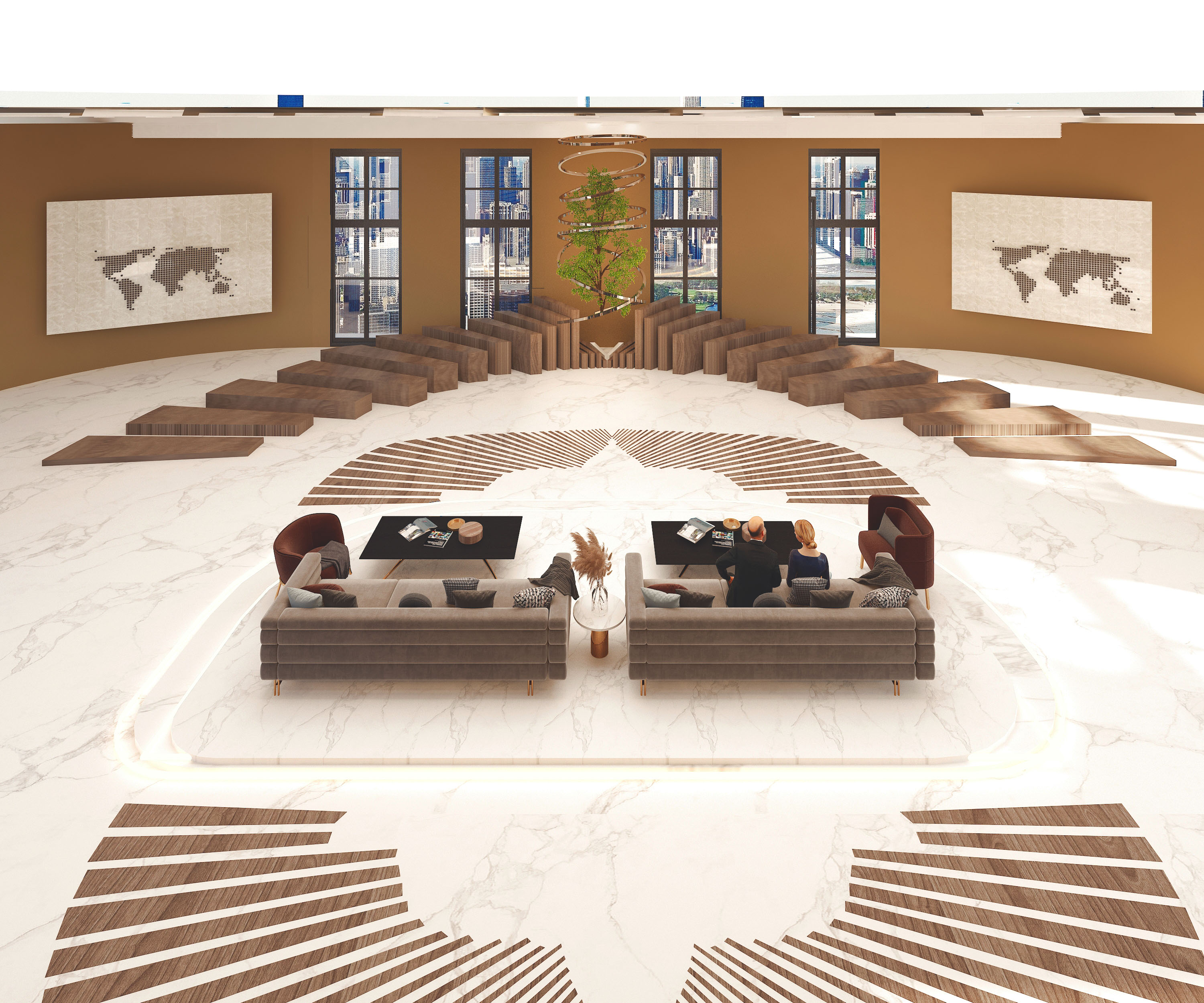 مادة منشاءات ادارية وديكور تلفزيوني-4