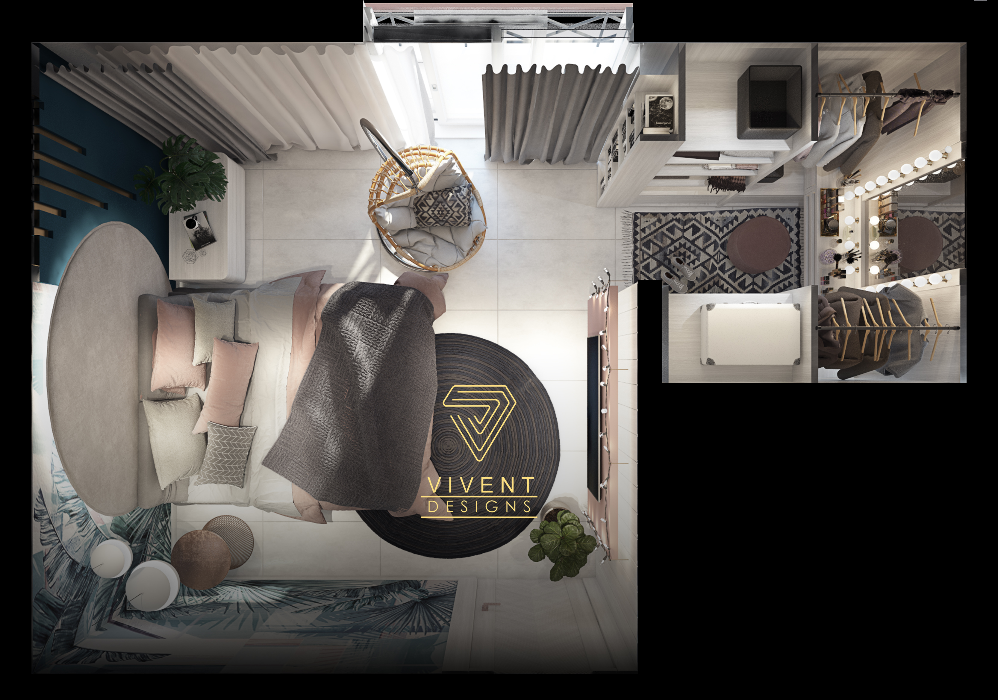 Girly Bedroom | VIVENT-5