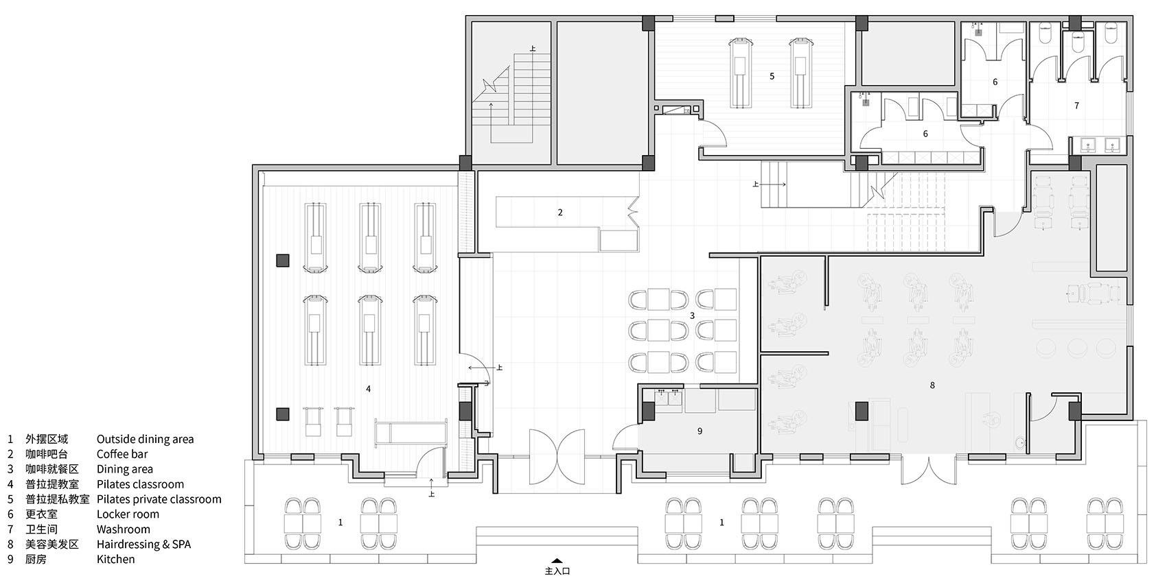上海克里亚瑜伽馆&普拉提丨中国上海丨UNGROUP-47
