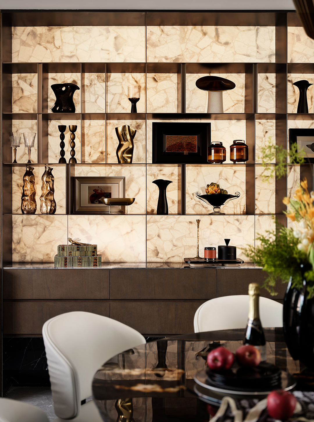 青岛半山云境 185㎡样板间丨中国青岛丨深圳共向设计,矩阵纵横-23