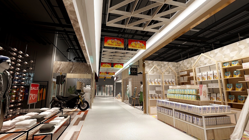 辽宁铁岭市某商城街区改造方案-7