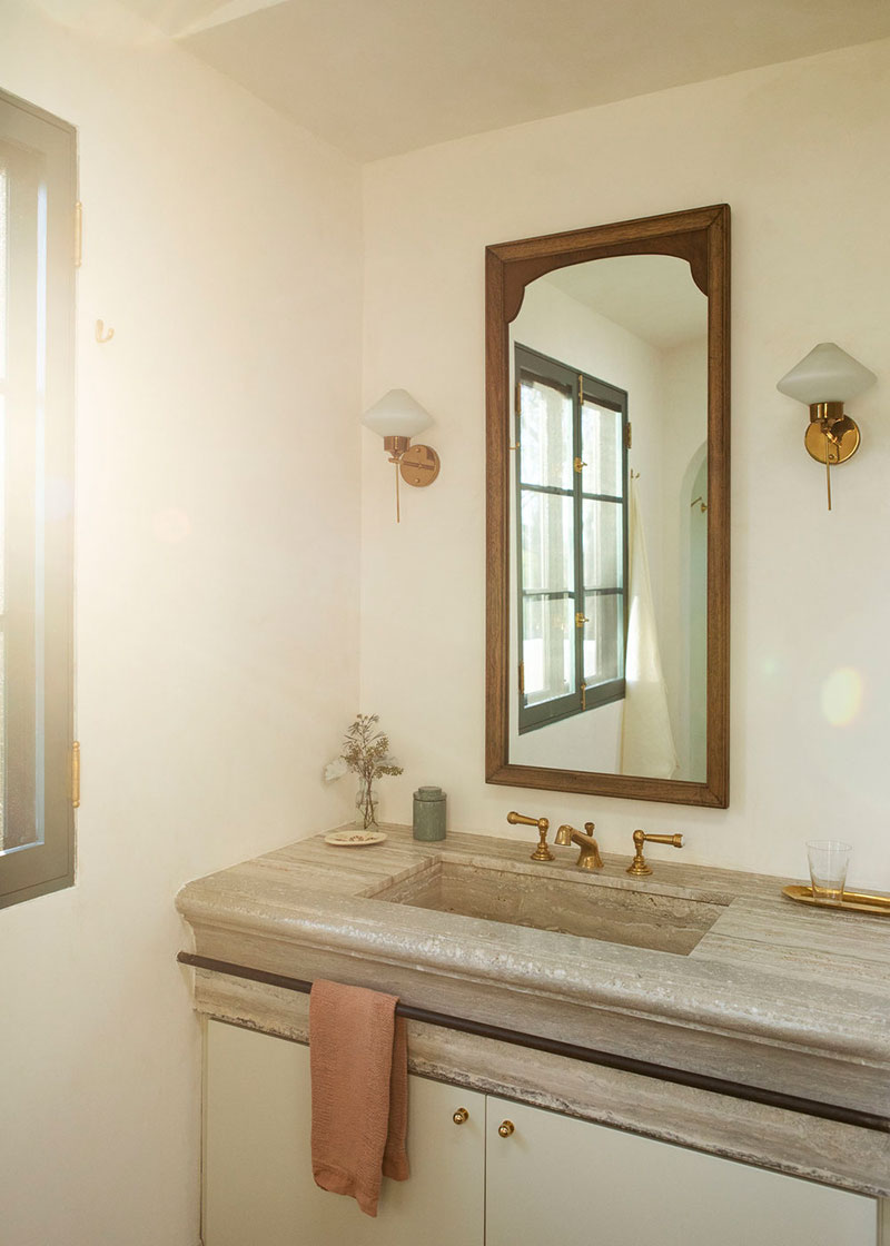 洛杉矶复古风家居设计 | 色彩、印花与艺术品的巧妙融合-17