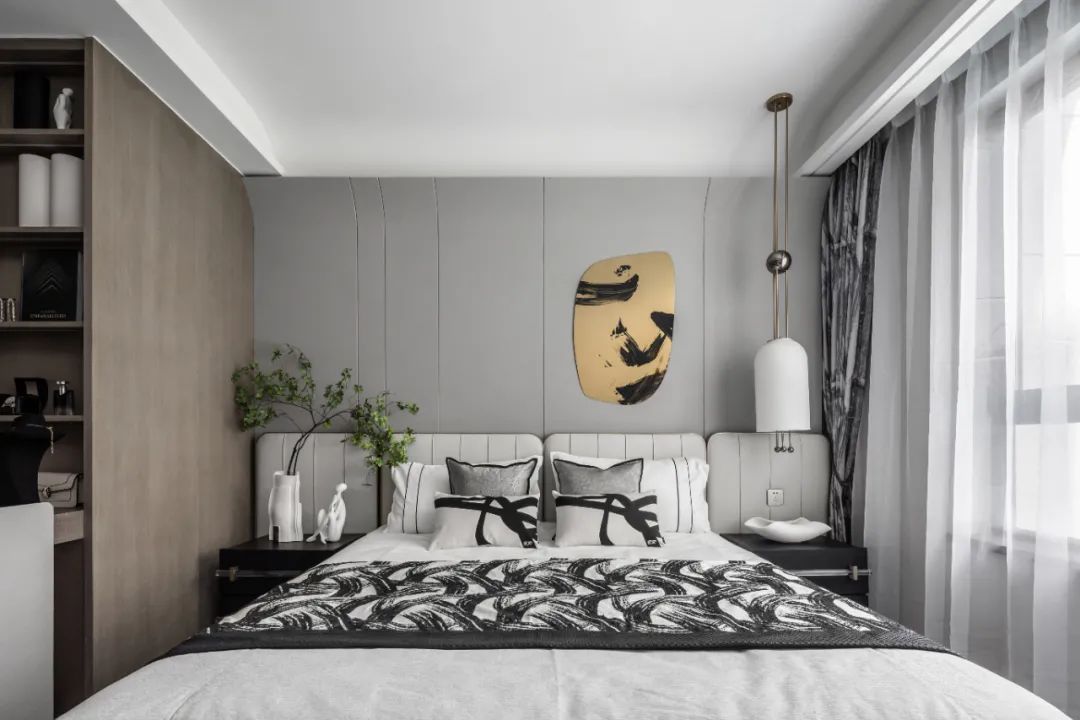 银川中海半岛华府·现代中式宝格丽风尚住宅丨中国银川丨广州灵西里渡软装饰设计有限公司-18