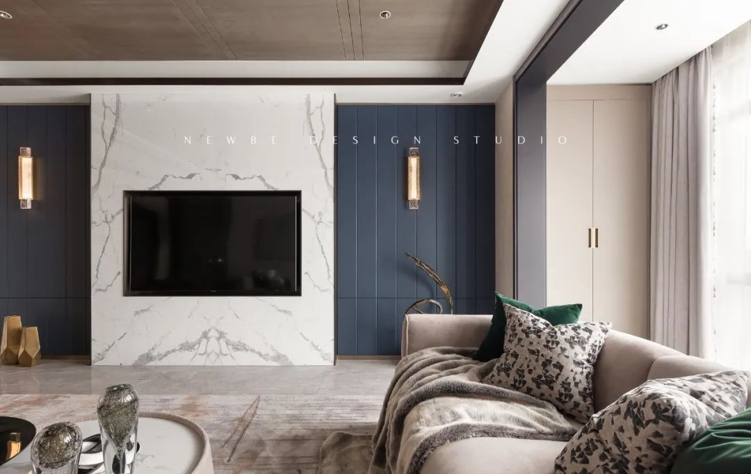 未来浪漫叙事 · 275m²轻奢混搭婚房设计丨刘丹萍,张一茜-20