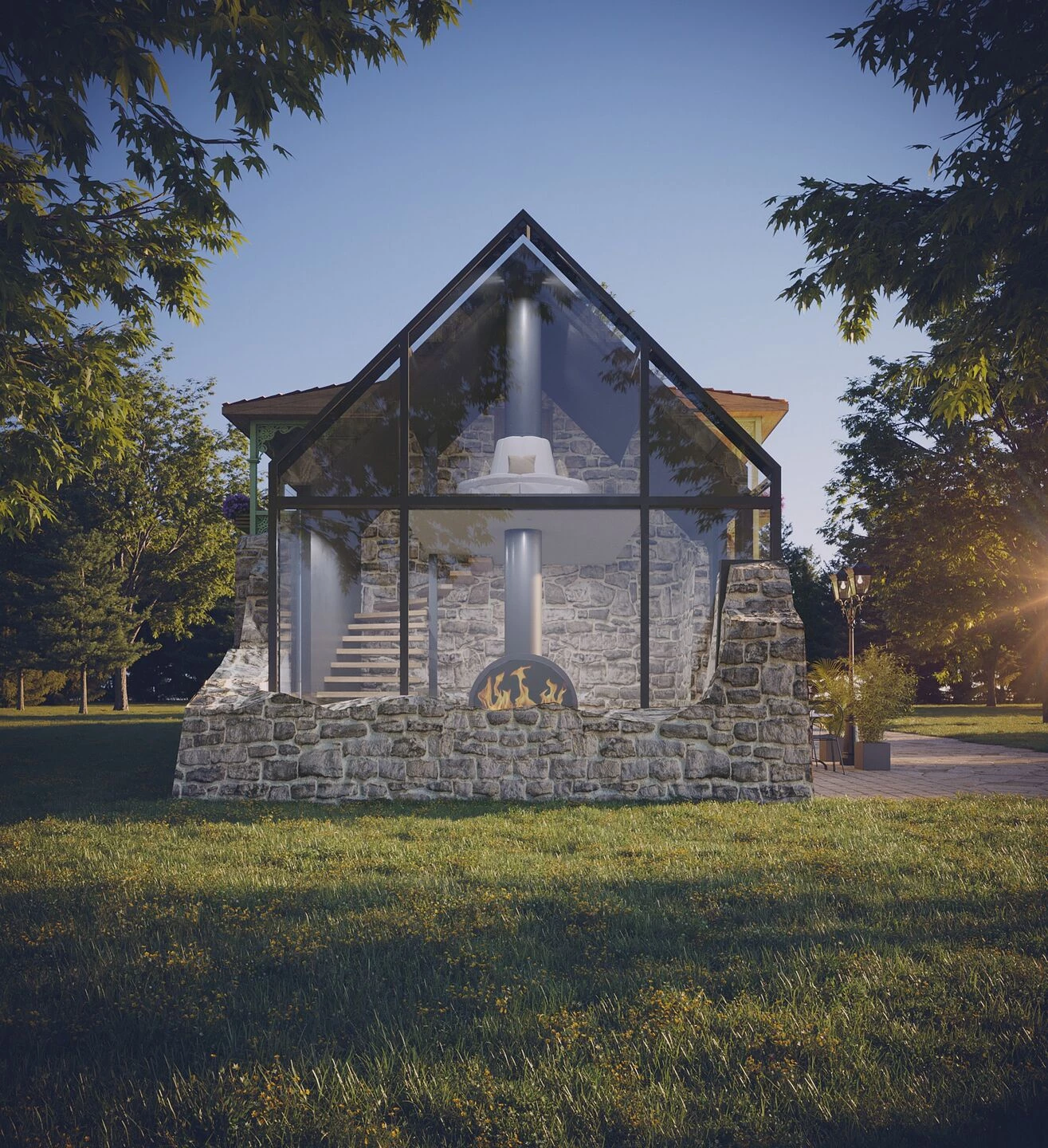 绿意盎然的山间温泉酒店-20