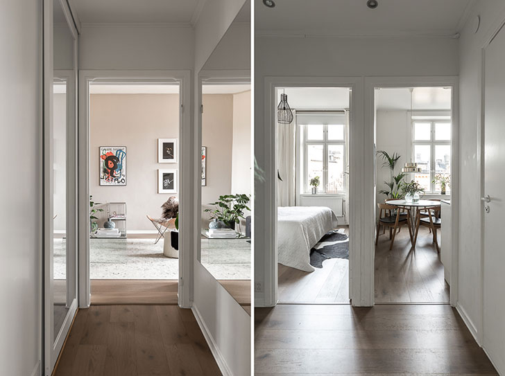 斯德哥尔摩时尚公寓 | 植物与画作打造的温馨空间-19