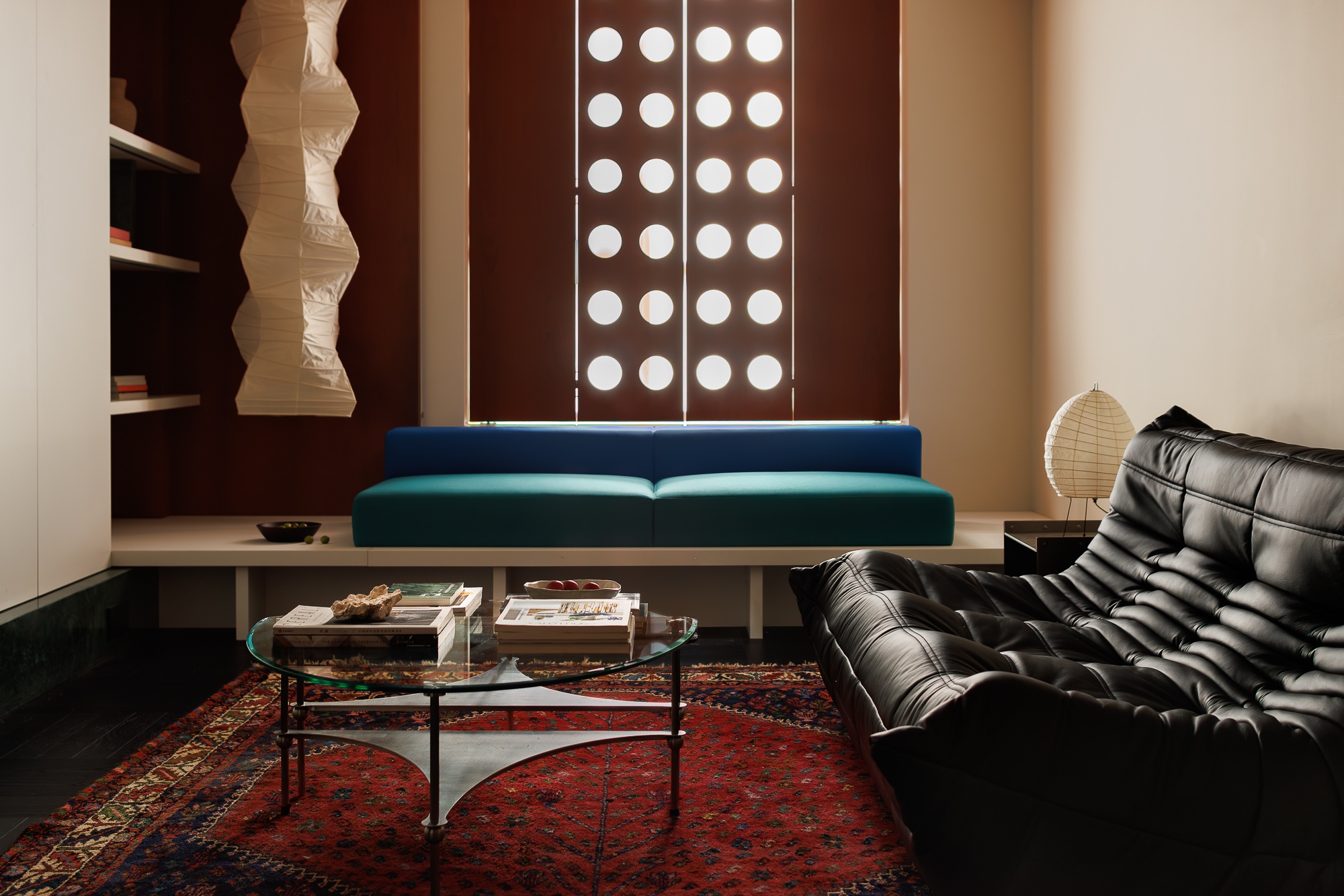 东方气韵遇上复古色彩住宅设计丨HURR赫设计-20