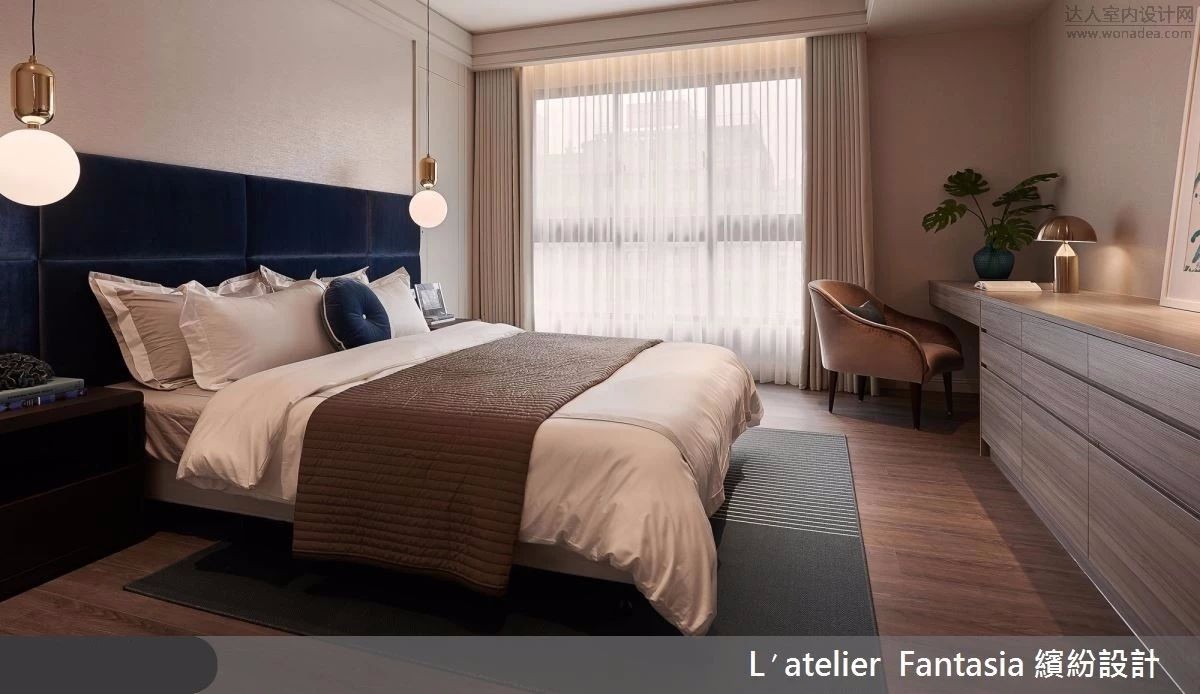 缤纷设计 | 梦幻宅邸+时髦红搭上优雅白-30