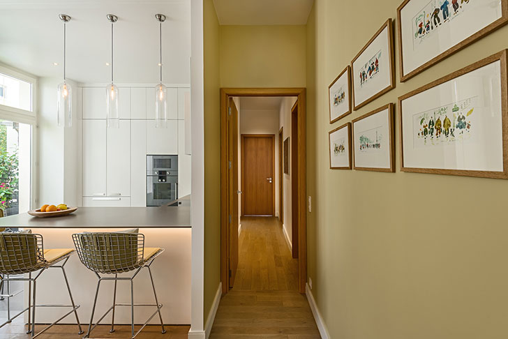 巴黎现代公寓设计，舒适放松的宜居空间-15