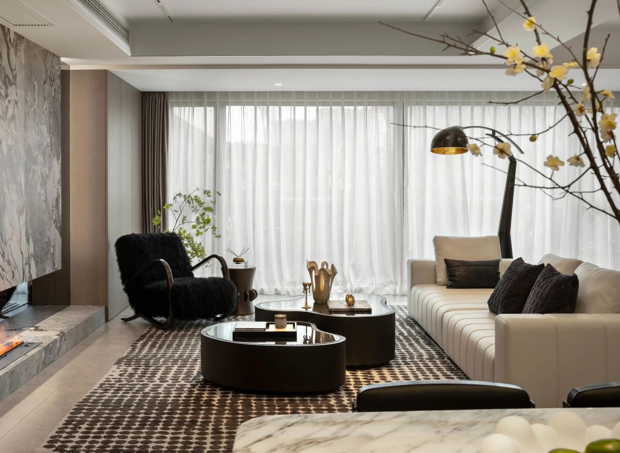 长沙中海寰宇天下143样板房丨中国长沙丨塞拉维设计,π SQUARED派平方设计-20