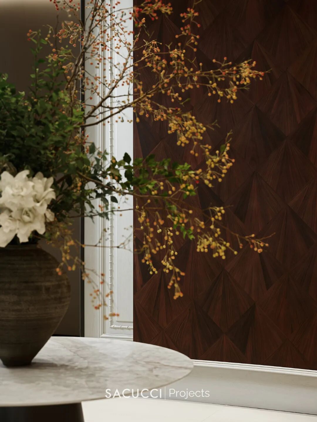 SACUCCI北京首席公馆木作展厅丨中国北京-47