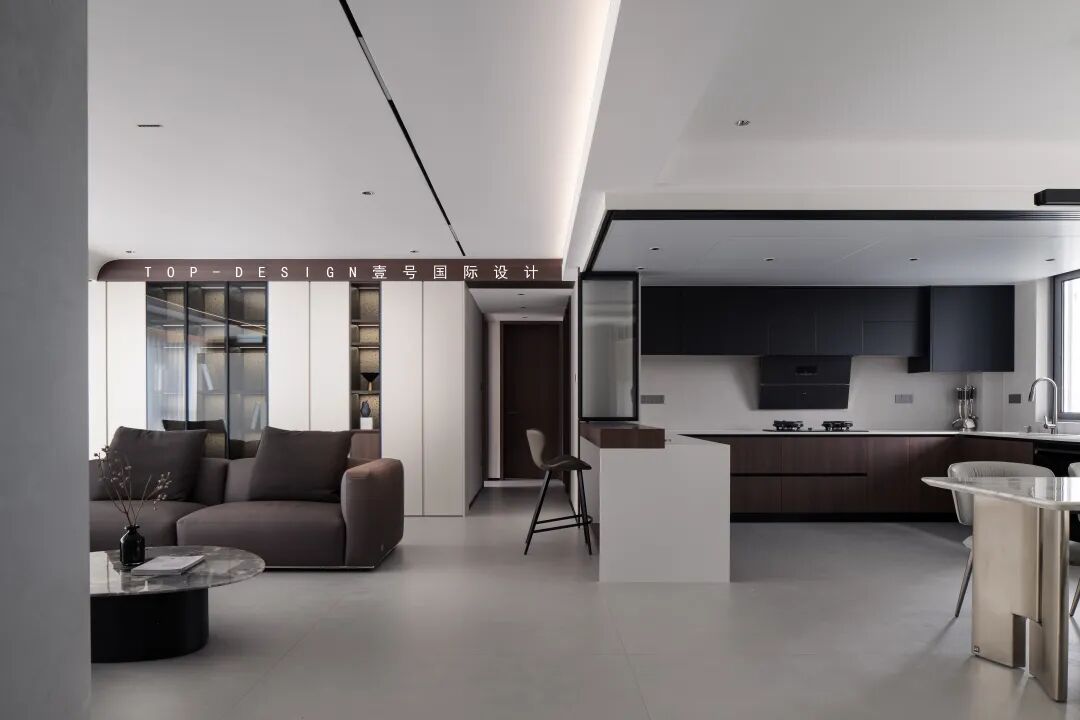 【壹号国际】实景拍摄 · 皮革,木调与光的意式协奏丨壹号国际设计-22