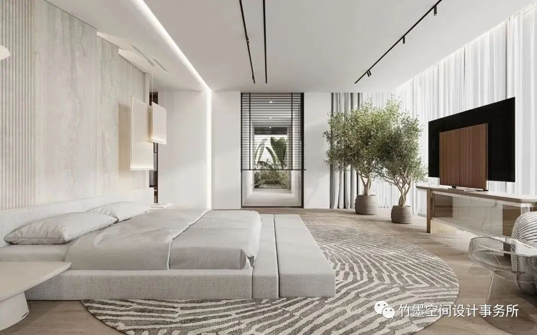 灰色艺术,简约奢华的完美融合丨竹墨空间设计事务所-18