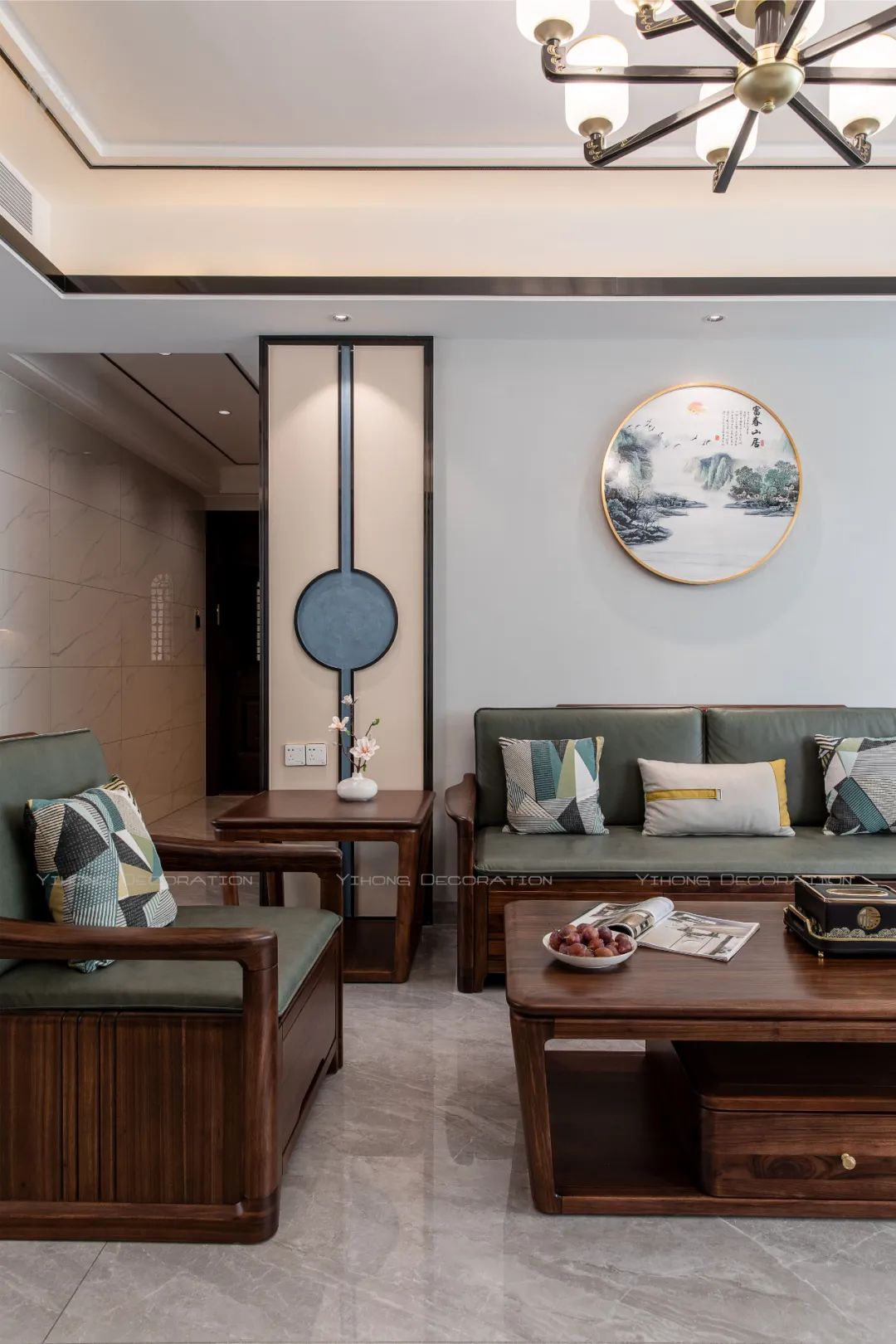 现代江南 · 140㎡新中式圈椅的现代演绎丨中国广州丨艺鸿装饰-19
