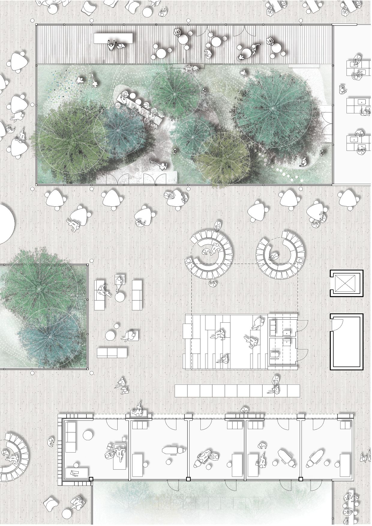 哥本哈根 Steno 糖尿病中心 | 融入自然的疗愈空间-31
