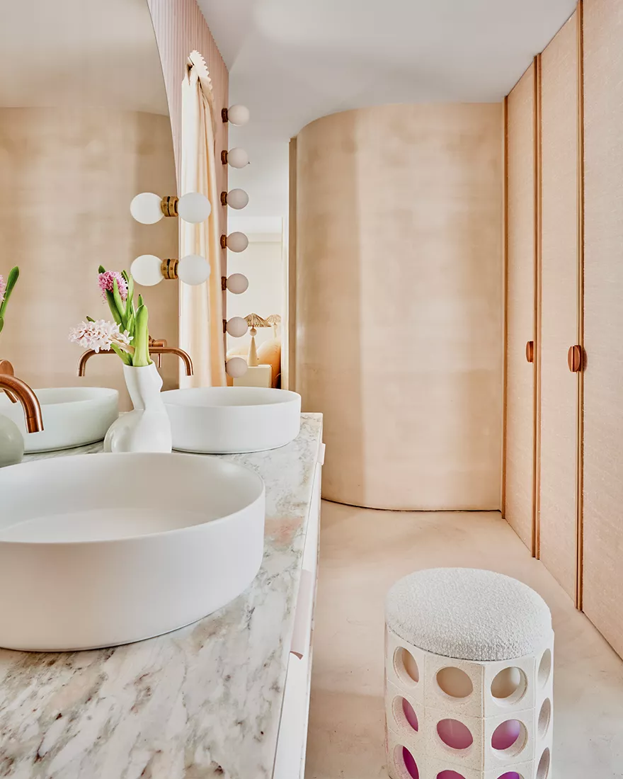 海浪之家 · Patricia Bustos 的多彩室内设计-23