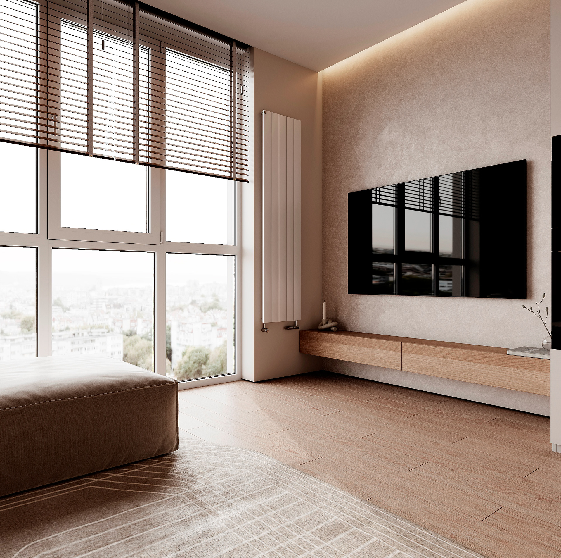 平静色彩的家庭公寓丨乌克兰丨Bodes studio-23