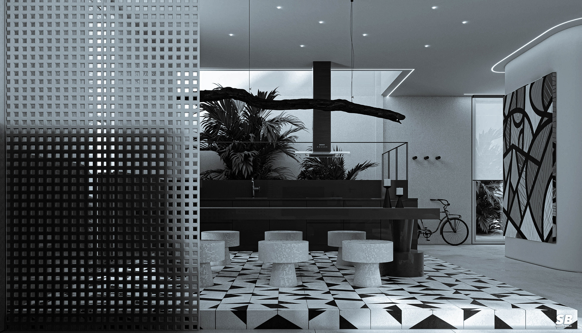 LIVINGDINING 室内设计丨土耳其丨ISLAMMI X-15