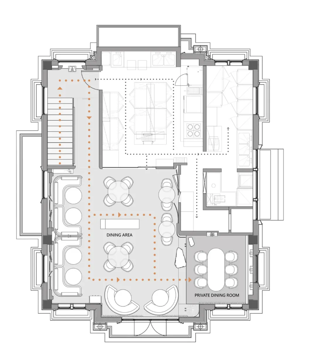 归园田居 · 现代中餐厅 Lunar 的静谧设计丨中国上海丨Sò Studio-54