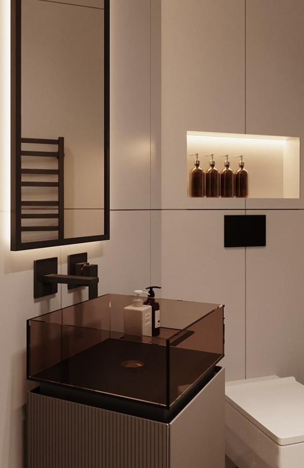 100㎡浅色系公寓 明亮舒适的现代感-38