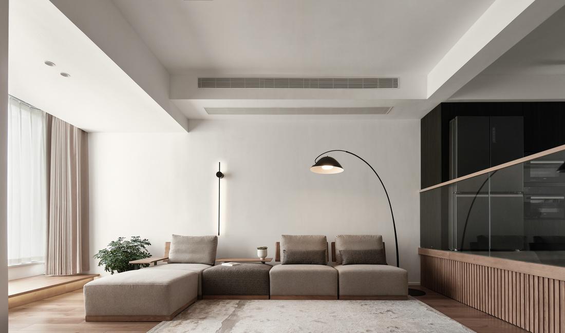 自然惬意!灰调叠墅亲子时光-3