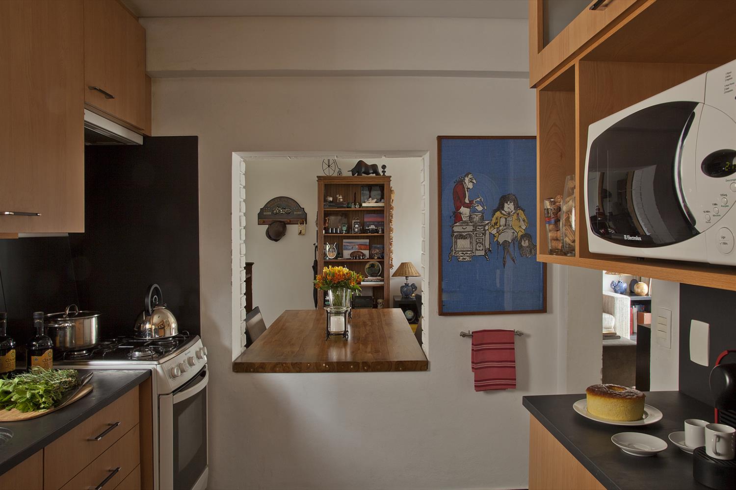 巴西公寓 Fernando,现代木质设计展现温馨居住氛围-8