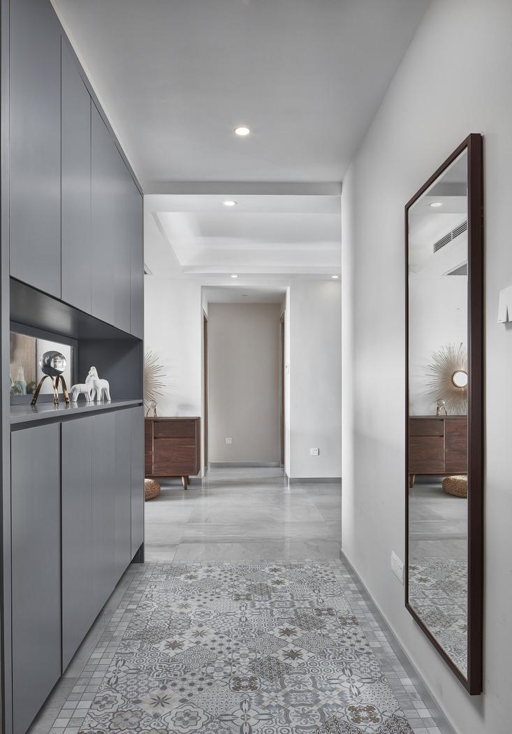 《璞素》灰调美学生活 | 空间改造与软装设计完美融合-10