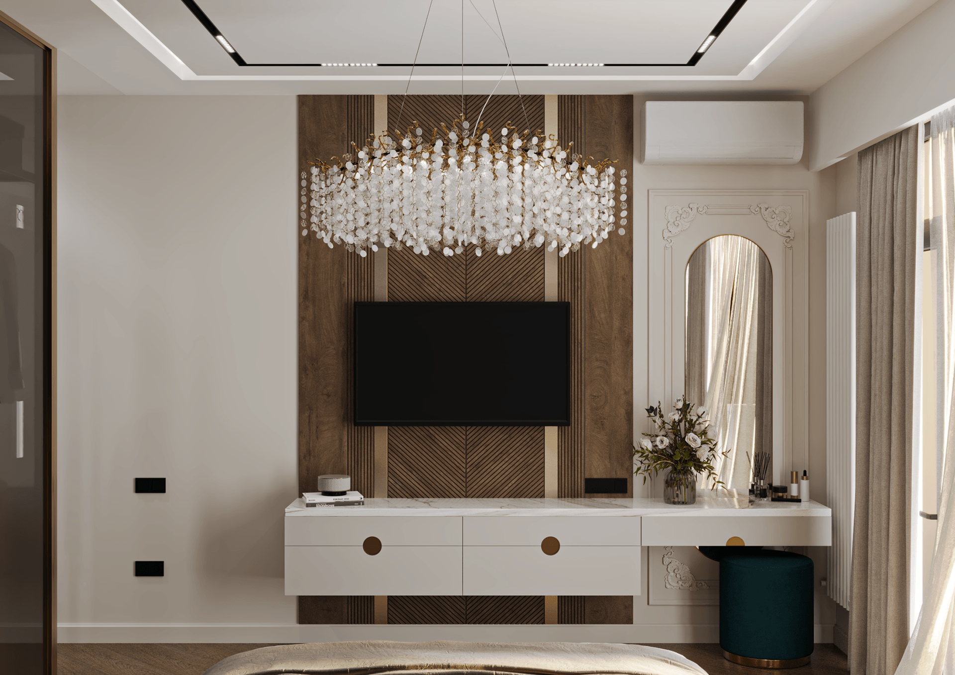 Neoclassic apartment design-28