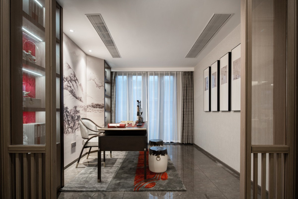 重庆涪江郡样板房软装设计丨中国重庆丨深圳市伊派室内设计有限公司-25