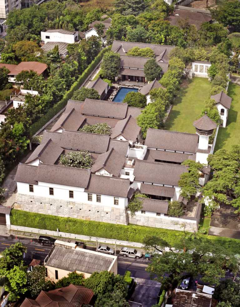 四合院住宅；庭院式住宅 丨泰国曼谷-9
