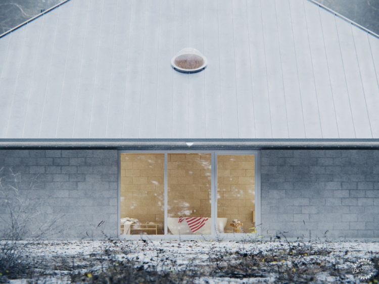 林地中的「金字塔」，時代感油然而生。 - WEHOUSE-3