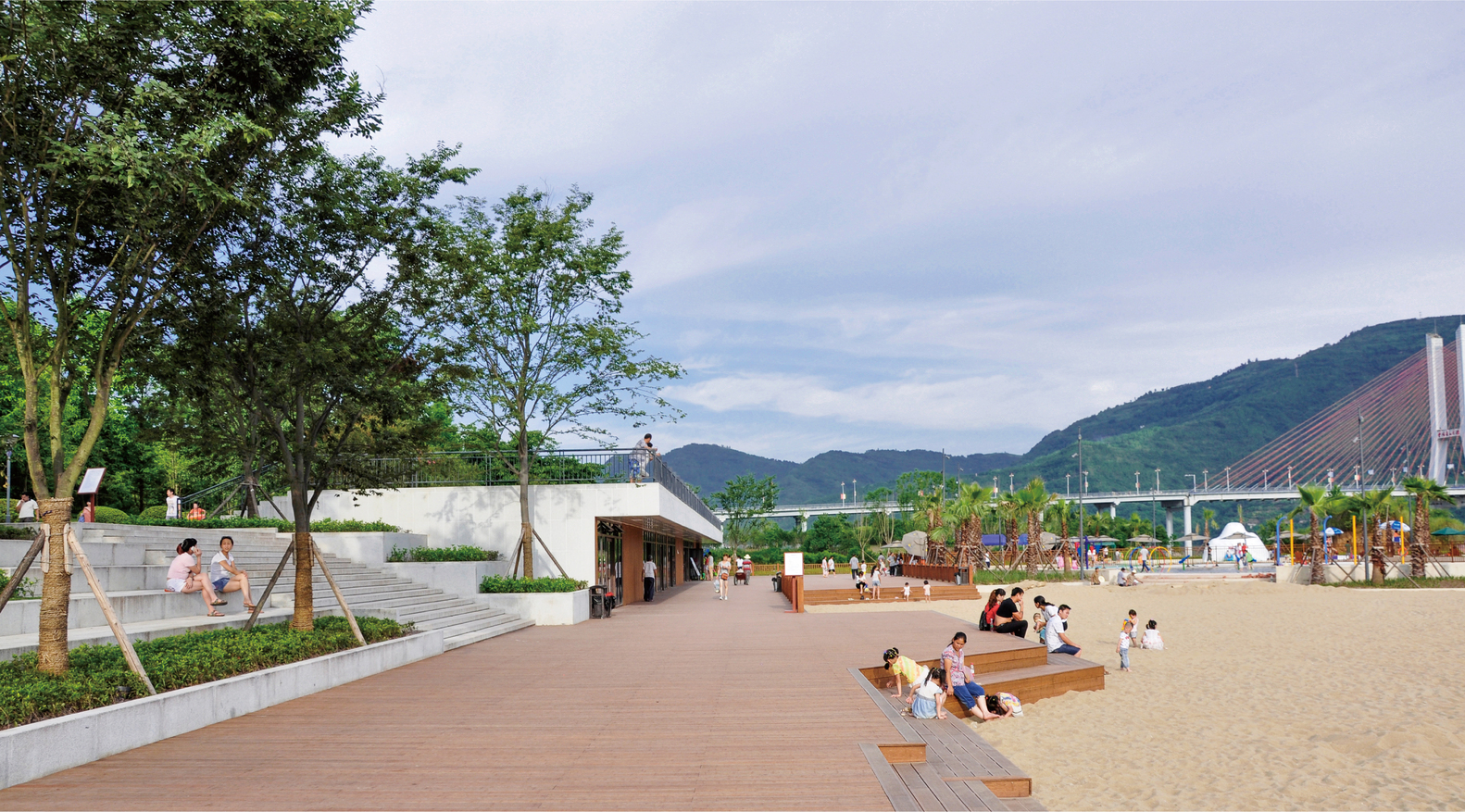 重庆云阳滨江绿道丨中国重庆丨多义景观-35