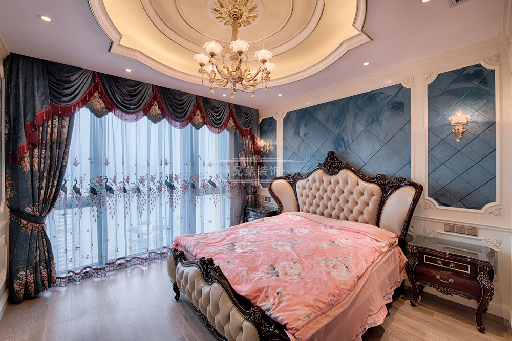 融创白象街法式风格大平层设计，展现华丽与舒适之美-17