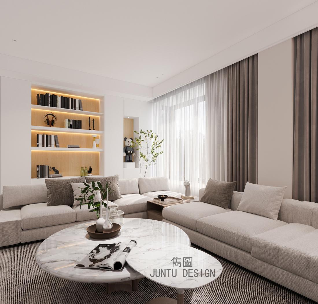 广州番禺区石楼东环路独立屋高级北欧风设计丨中国广州-13