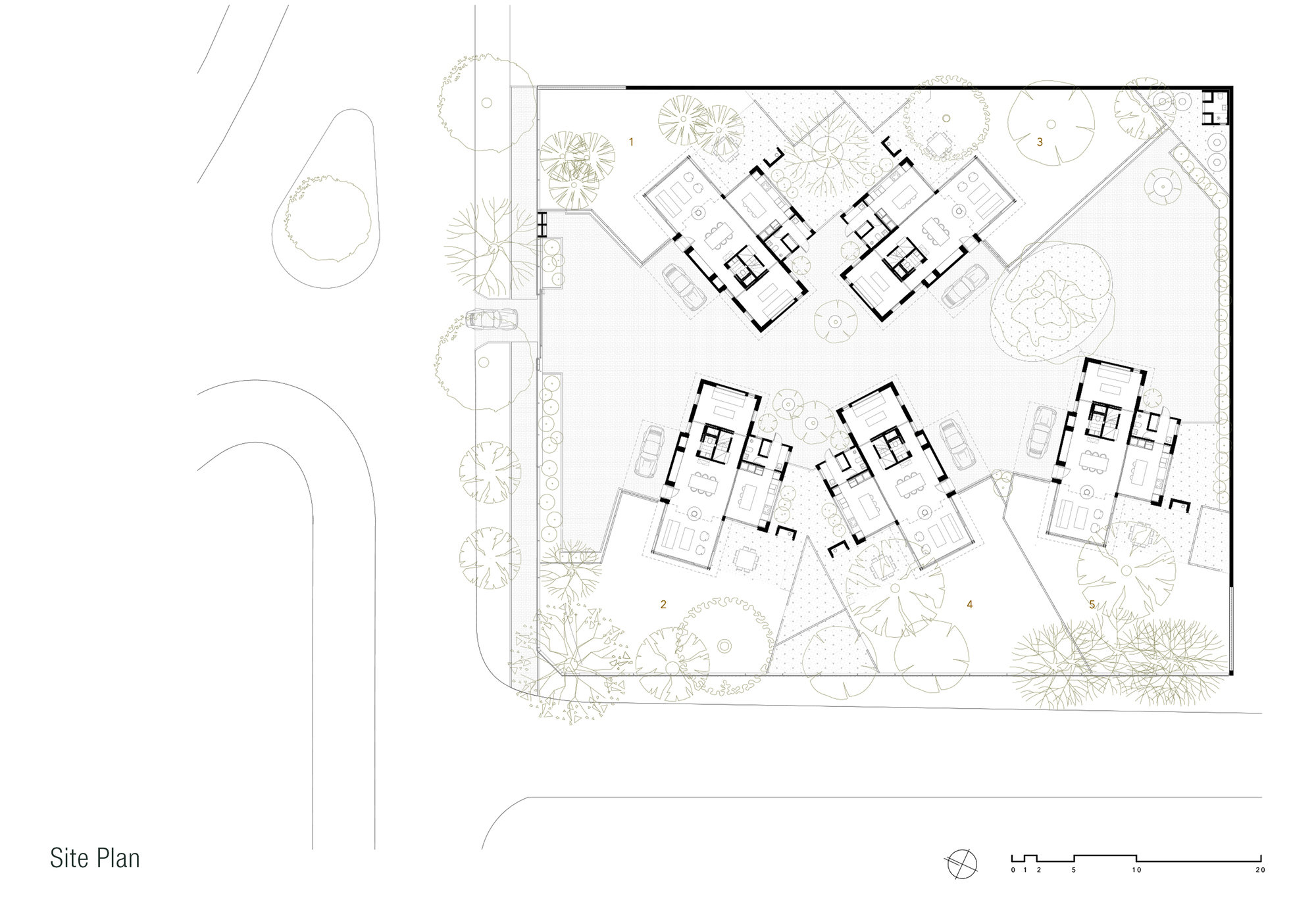 Residencial Murillo · 融入自然的现代别墅设计-4