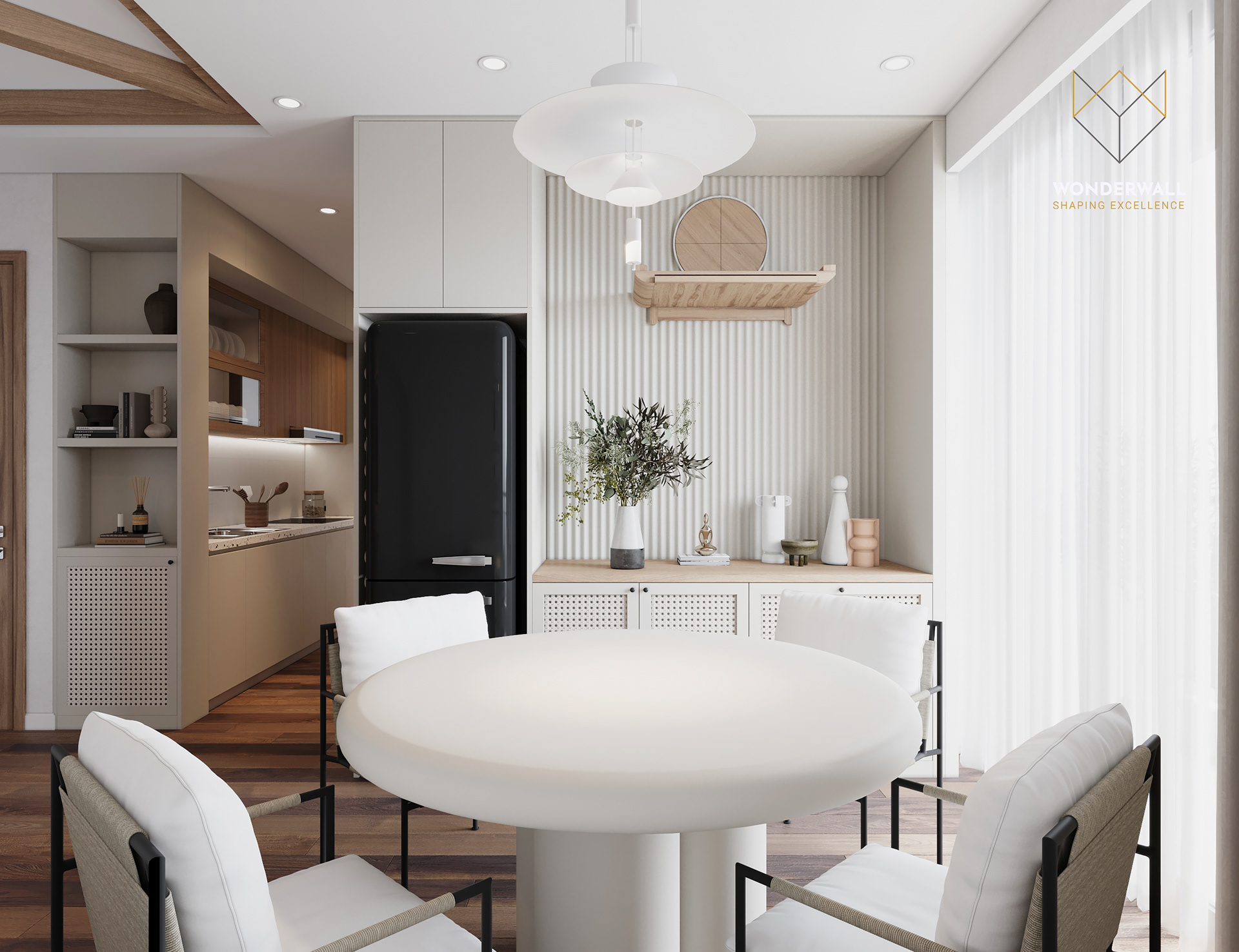 舒适一居室公寓丨越南河内丨Wonnderwall VN-10