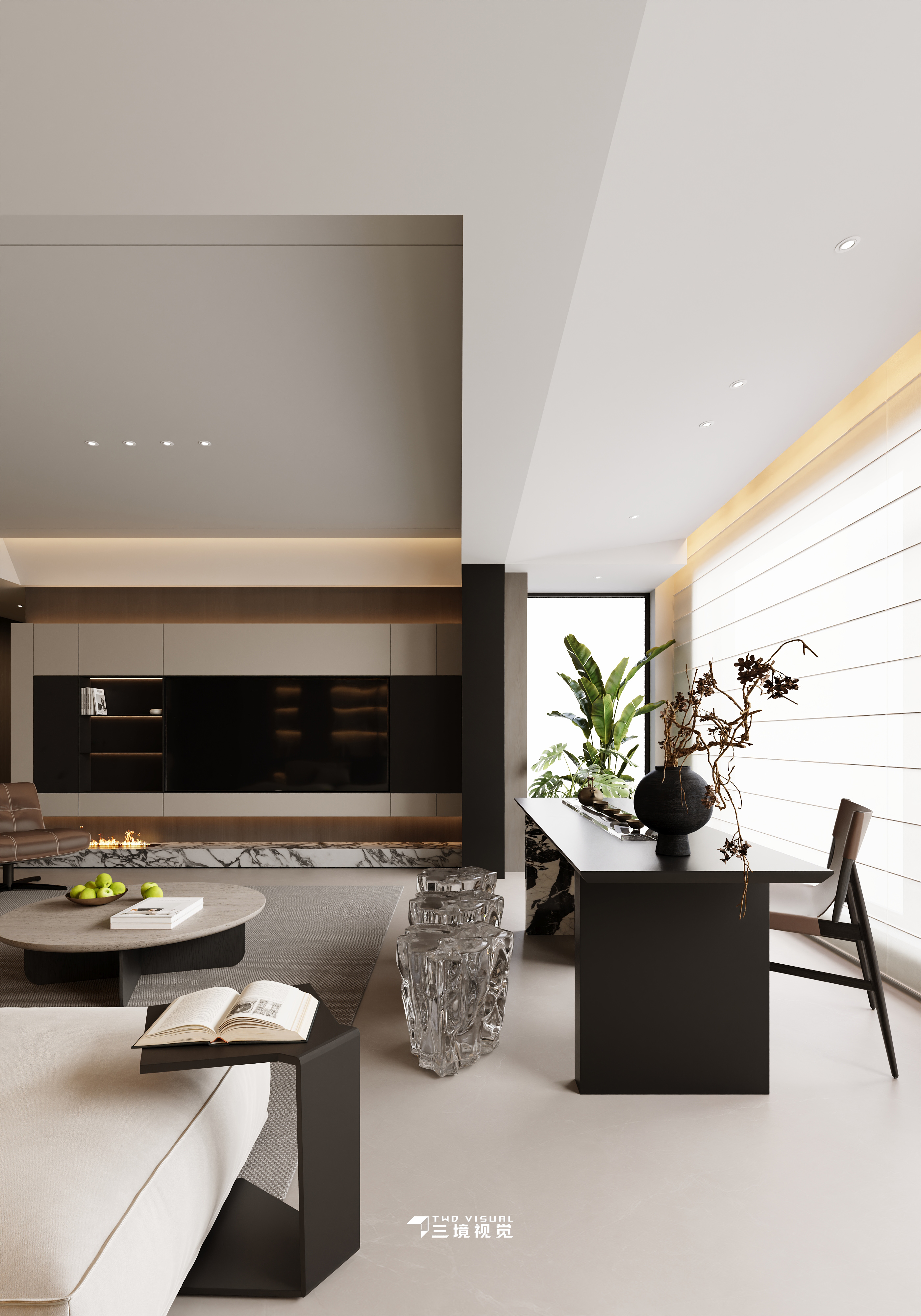 住宅-意式极简小户型设计-1