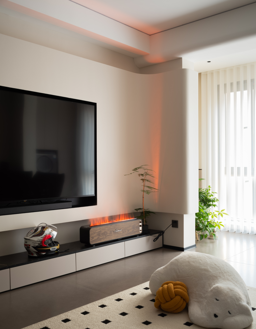 130㎡独居女生理想空间设计丨王启睿-14