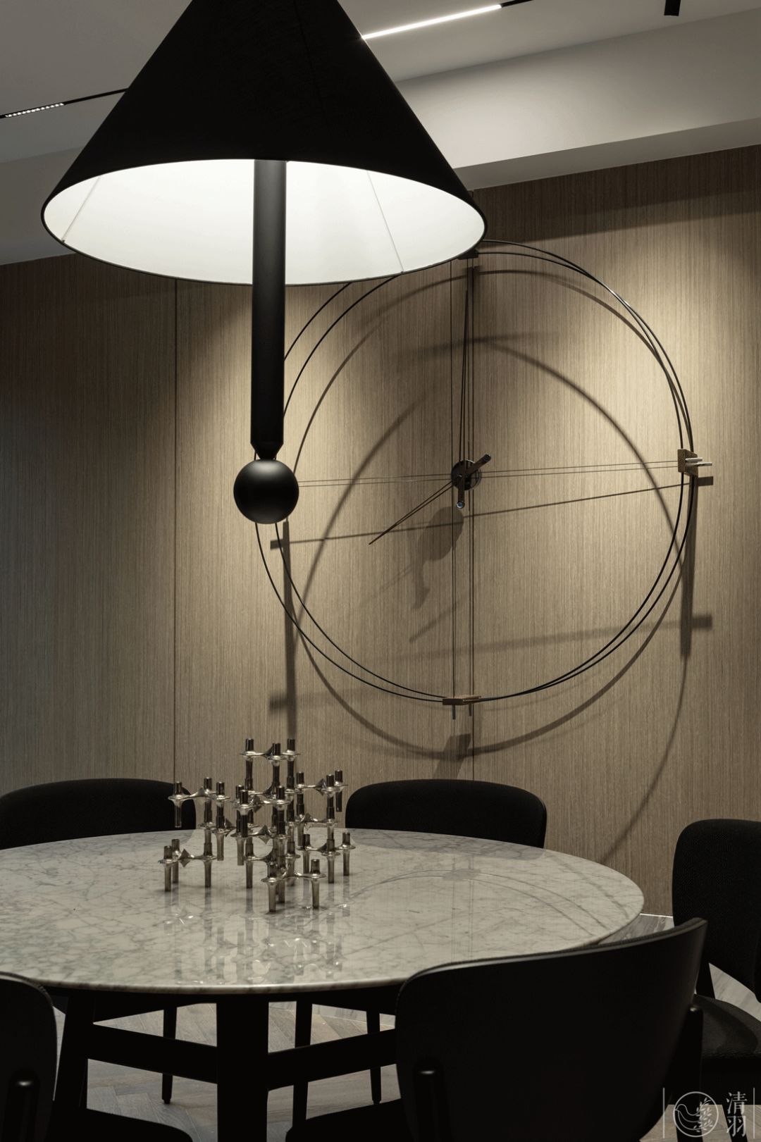 成都市复式公寓的现代简奢花园生活-74