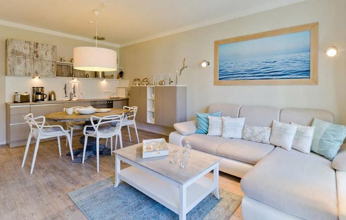 20平米厨房客厅设计案例-52