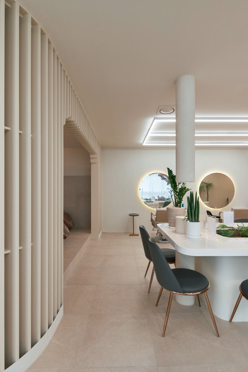 首尔高端美容沙龙 | 现代极简风格的艺术呈现-12