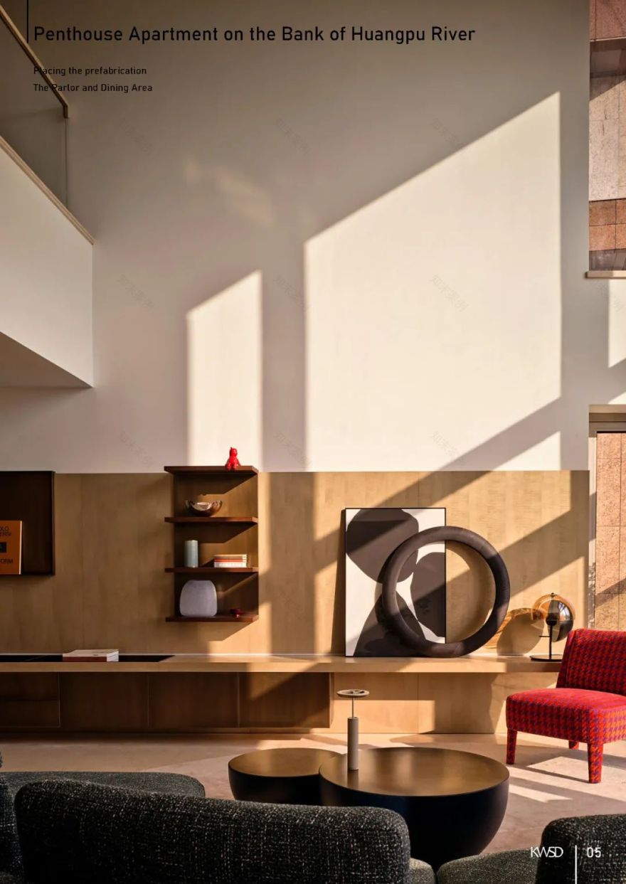 都会主义的空间叙述新技 – 顶层复式公寓室内改造丨中国上海丨上海境物建筑设计咨询有限公司-1