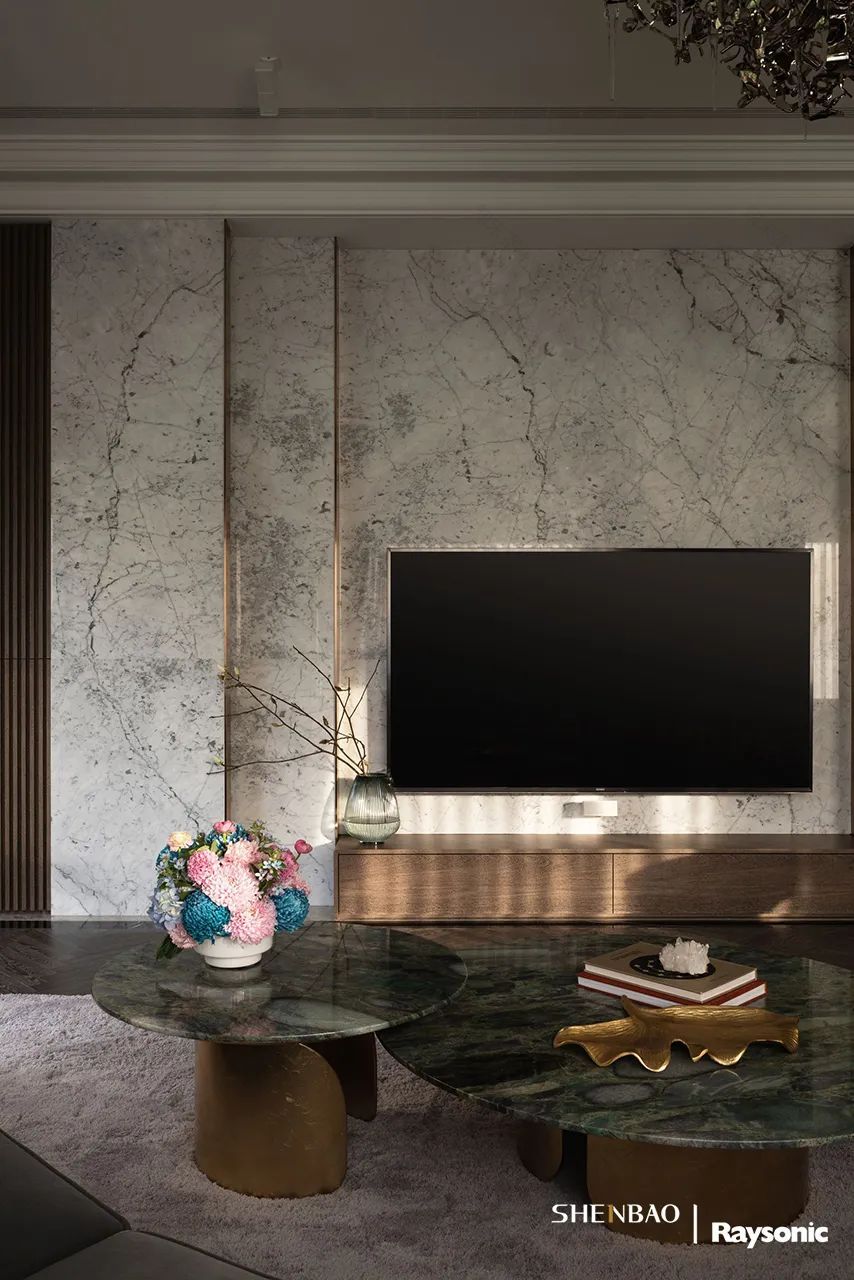 新古典豪邸梦,精工板材设计展现无遗-15