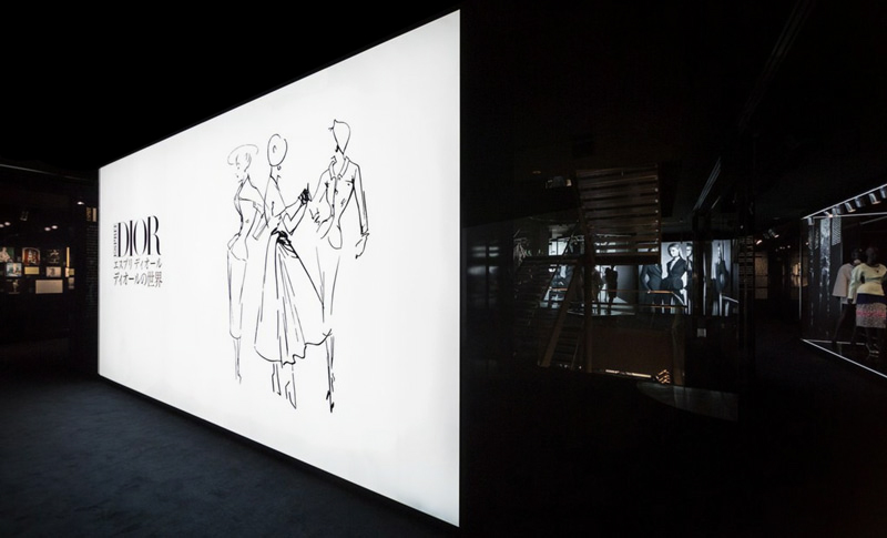 Esprit Dior • Tokyo Dior高级定制礼服展览丨日本东京丨Bureau Betak-18