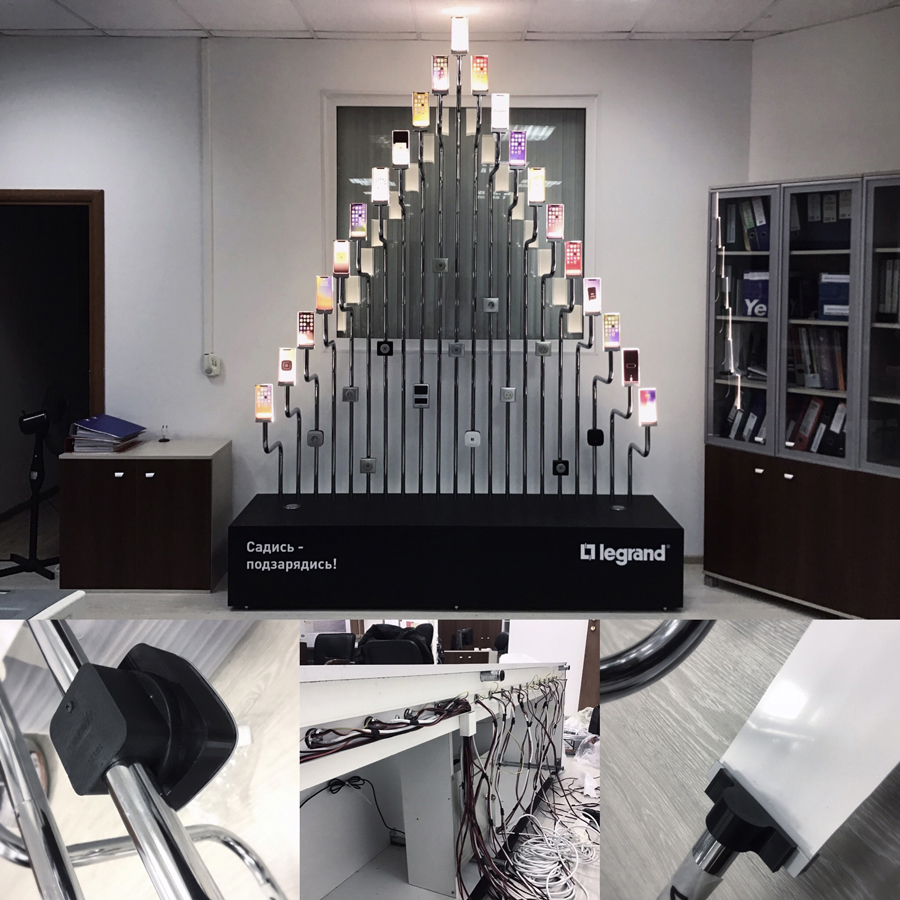 “Техно  ёлка”艺术装置（技术圣诞树）丨俄罗斯莫斯科丨ARCHITIME design group-16