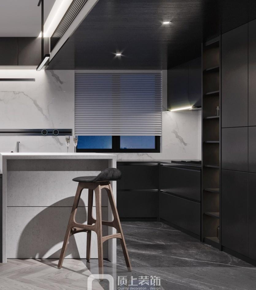 佛山 200㎡复式时光 | 湛蓝托红,实用轻奢-28