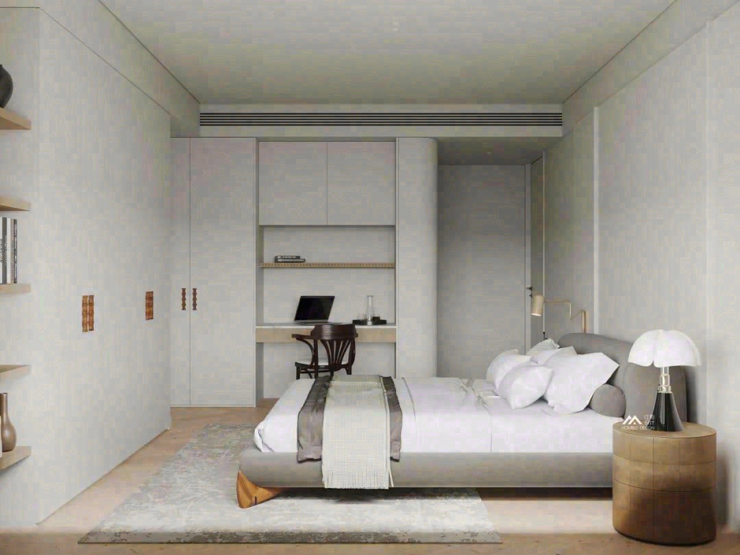 极简大平层设计丨HOMBLE 红柏设计-34