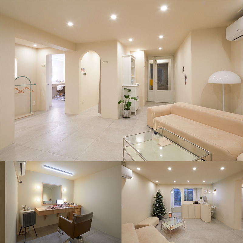 现代简约 16 平米美妆店设计-1