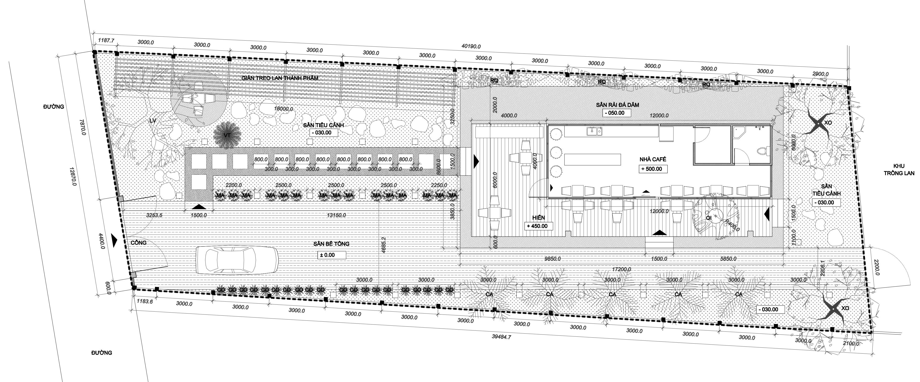 兰花咖啡馆和住宅丨越南丨Nanut Design-12
