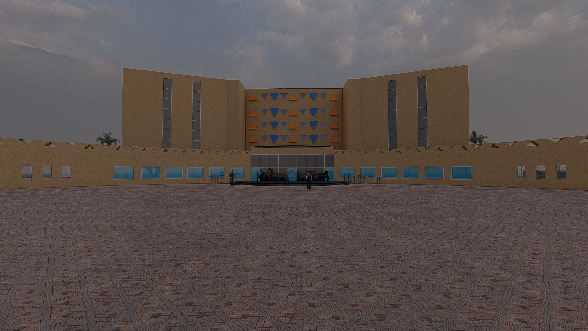 室内体育馆丨埃及阿斯旺丨阿斯旺大学工程学院建筑系-11